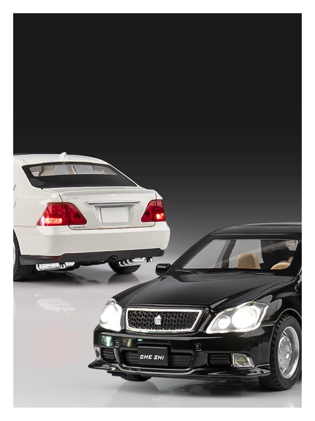 Scale Finished Model Car 1:32 for Toyota Crown 2005 Simulation